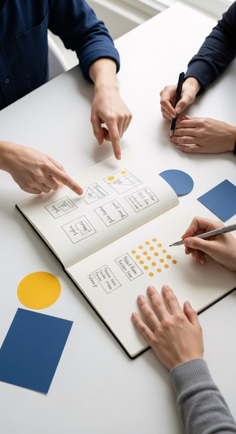 Strategy & sitemap illustration
